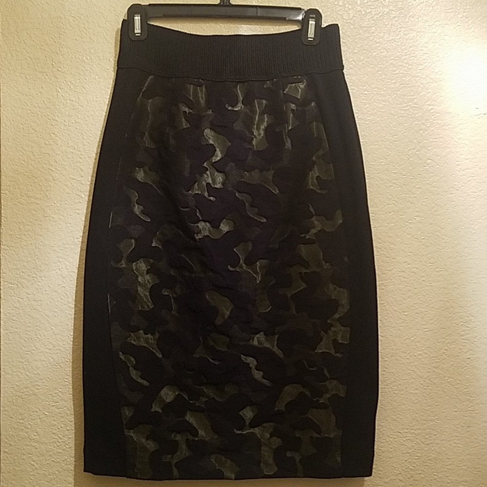 Maeve (Anthropologie) Camo Pencil Skirt